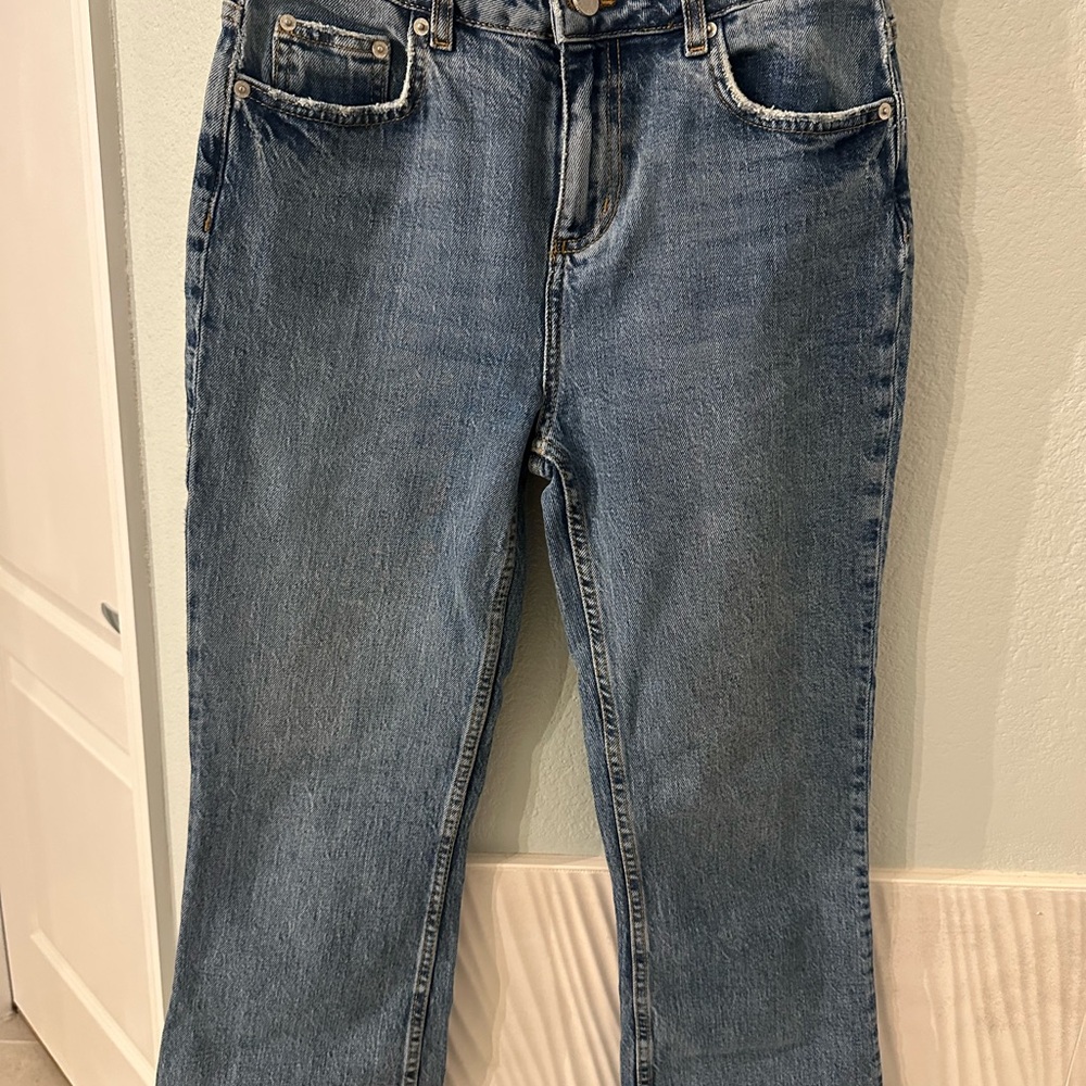 BDG Women's Straight Leg Blue Jeans